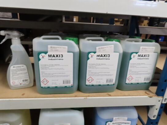 Sortiment rengøringskemi