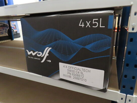 Stort sortiment motorolie