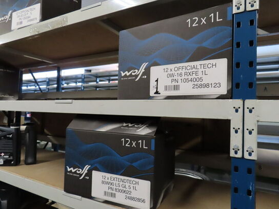 Stort sortiment motorolie