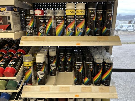 Div. Auto Lak i mange farver