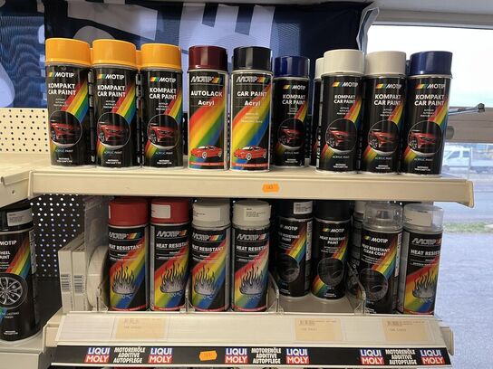 Div. Auto Lak i mange farver