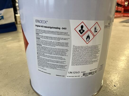 20L, EFADECK, Industrigulvmaling