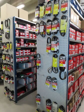 Stort sortiment af remme