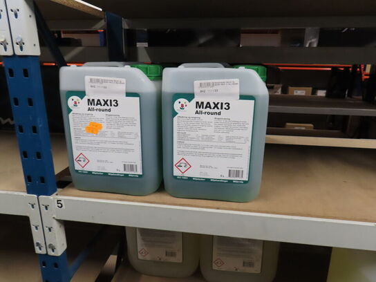 Sortiment rengøringskemi