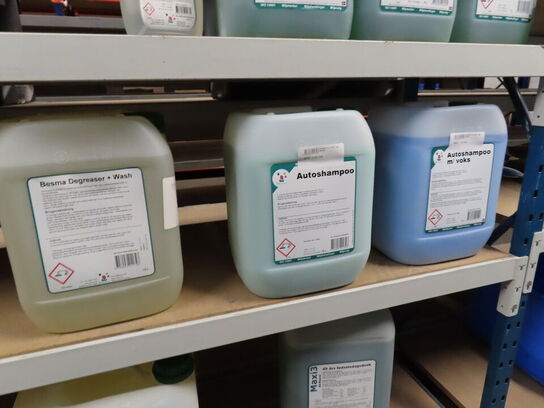 Sortiment rengøringskemi