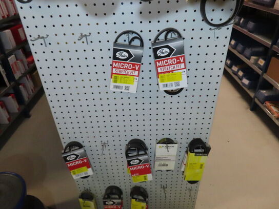 Stort sortiment af remme