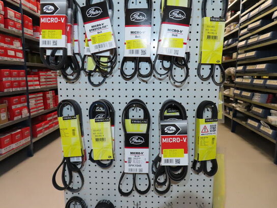 Stort sortiment af remme