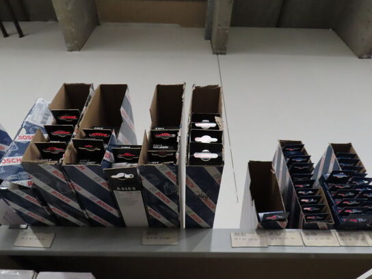 Stort sortiment viskerblade