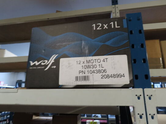 Stort sortiment motorolie