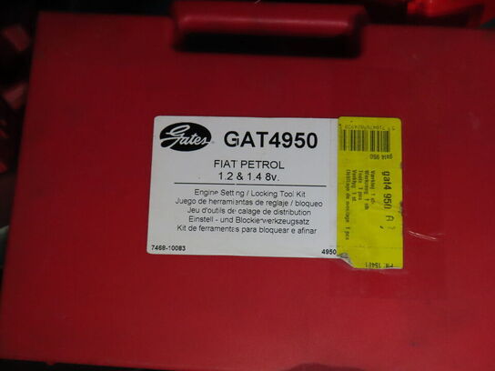 Motorjusterings-/låseværktøjssæt, Gates GAT4850