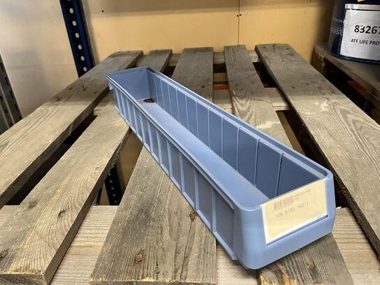 Palle ramme med lagerinventar