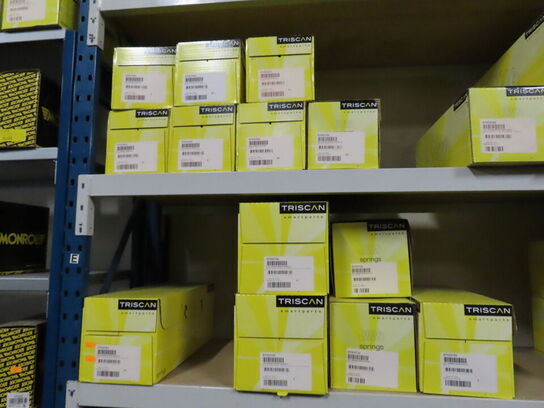 7 fag med fjedere og reservedele