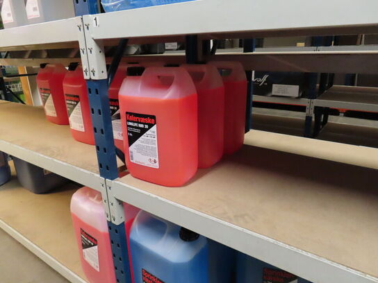 3x5L rød kølervæske