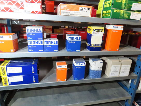 Stort sortiment filtre