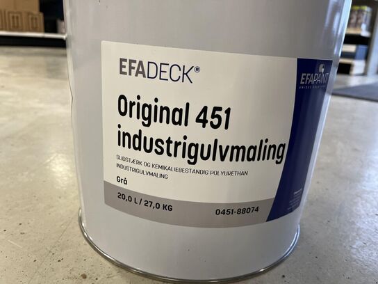 20L, EFADECK, Industrigulvmaling