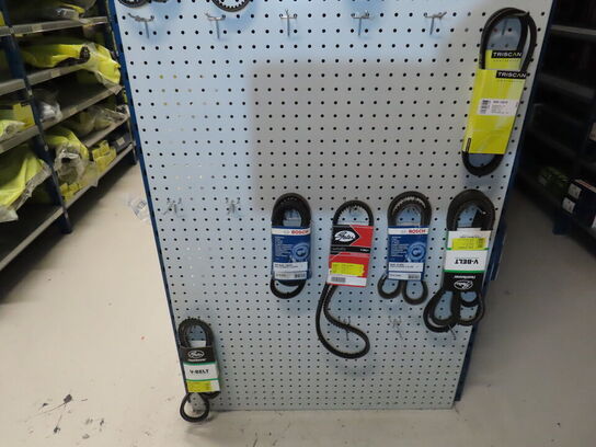 Stort sortiment af remme