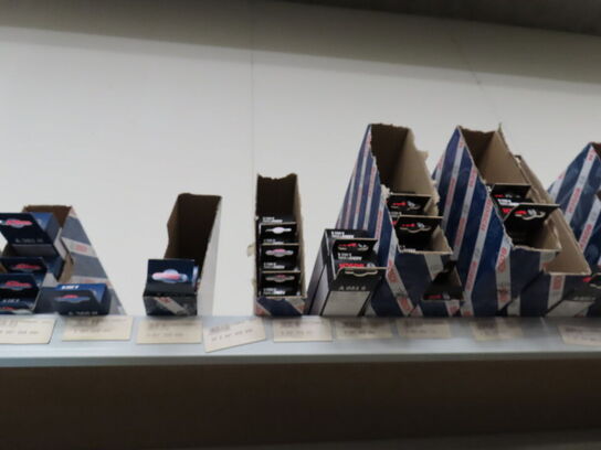 Stort sortiment viskerblade