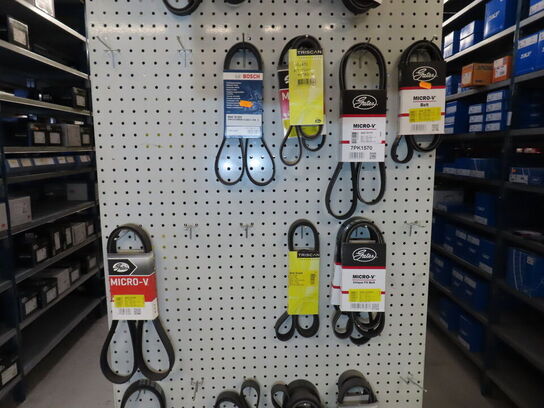 Stort sortiment af remme