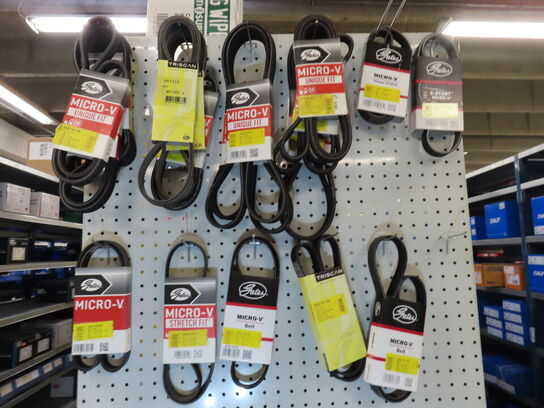 Stort sortiment af remme