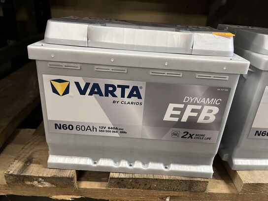 2. Stk. Varta batterier