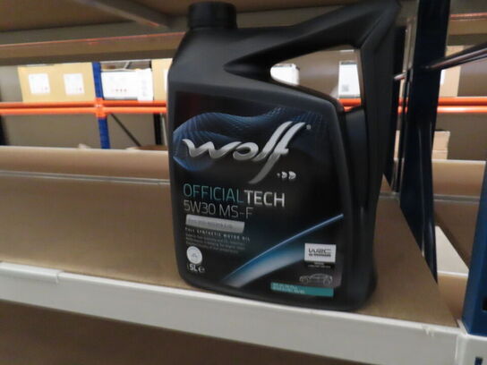 Stort sortiment motorolie