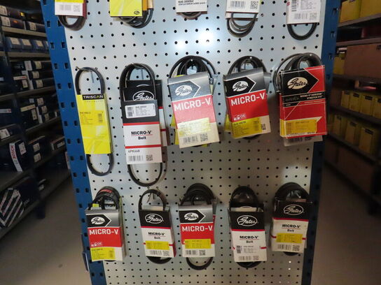 Stort sortiment af remme