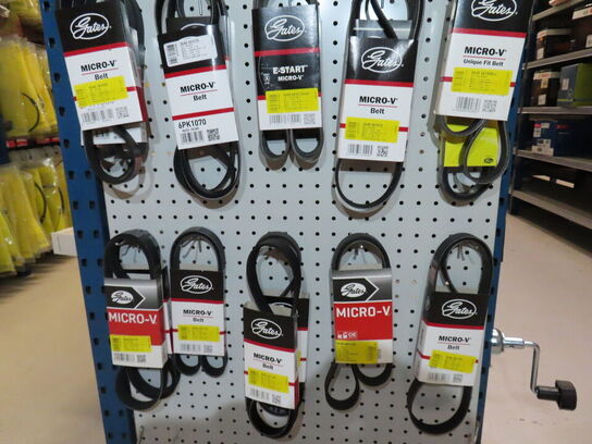 Stort sortiment af remme