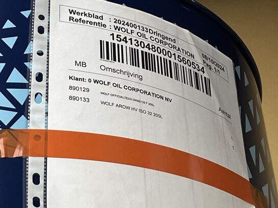 1. Stk. 205L Tønde Oile