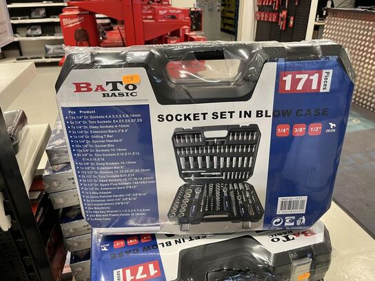 BaTo Topnøglesæt m. 171 dele