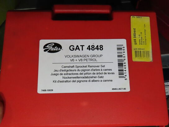 Motorjusterings-/låseværktøjssæt, Gates GAT4848