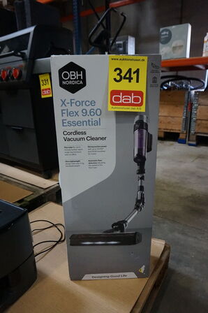 Obh nordica x-force 9.60 flex essential støvsuger 