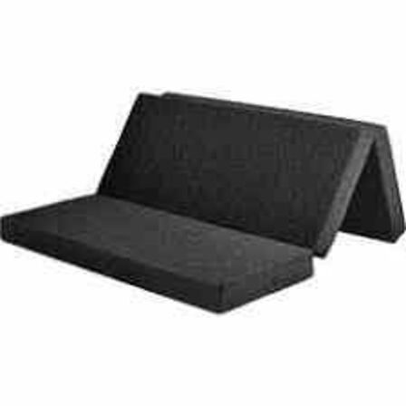 Sleepy 3-delt foldemadras 150x180x12 cm Antracit 