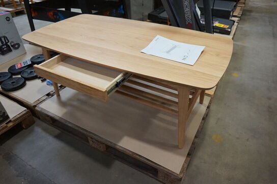 Emma Sofabord med skuffe og hylde 