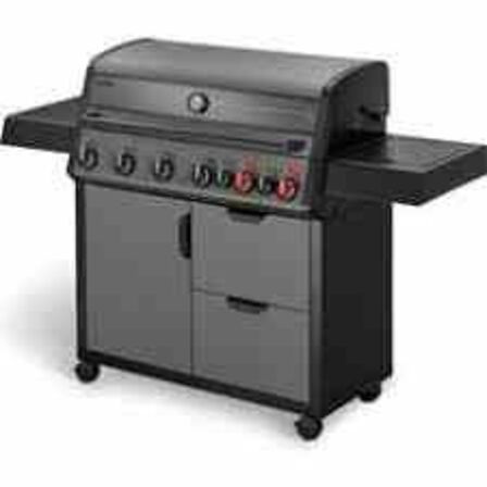 Enders Hyde 6 sikr turbo II gasgrill - sort 