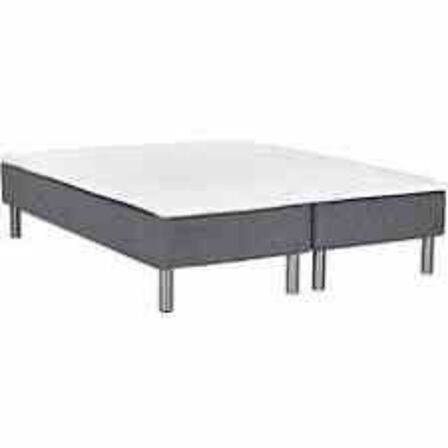 Nordisk Fjer boxmadrasseng med stålben og top 180x200 cm 