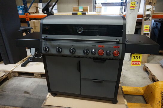 Enders Hyde 6 sikr turbo II gasgrill - sort 
