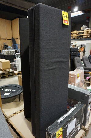 Sleepy 3-delt foldemadras 150x180x12 cm Antracit 