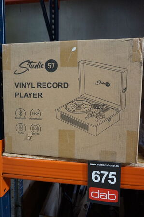 Studio 57 Groovy Pladespiller Green