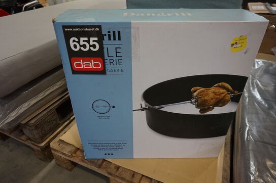 Dangrill Rotisserie til kuglegrill Ø: 57 cm