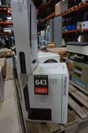 Prosonic SB-2000 2.1 soundbar med trådløs subwoofer