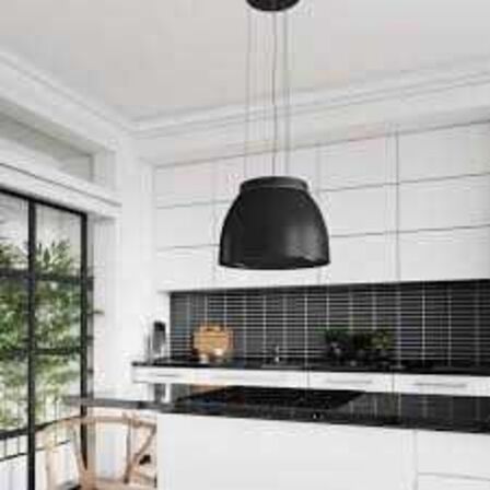 Eico Luna N, Wirehængt emhætte Sort 