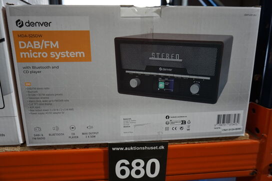 DAB+/FM MDA-525DW Micro system 