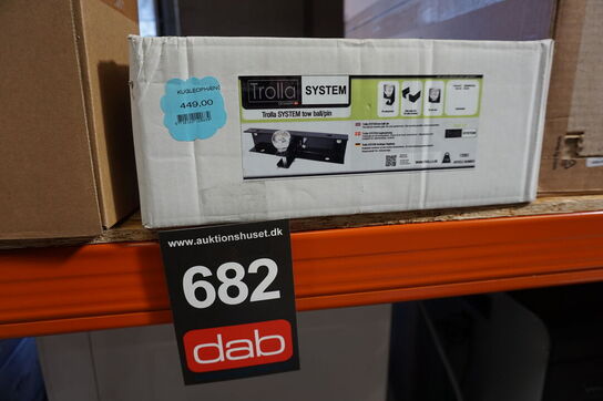 Trolla TS kugleophæng/splitophæng/monteringsplade