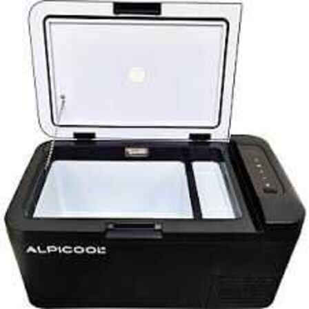 Alpicool K18 kompressor køleboks sort - 18 liter 