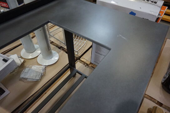 Alicante udekøkken bord med hul til vask 60x90 cm