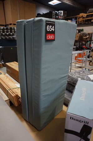 Sleepy 3-delt foldemadras - Mint 120x150x10 cm 