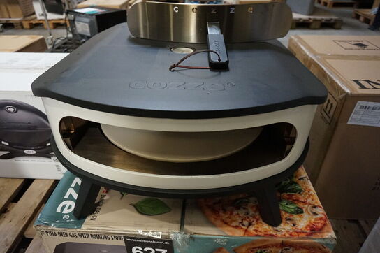 Cozze 17" Pizzaovn med Rotate m. Roterbar pizzasten