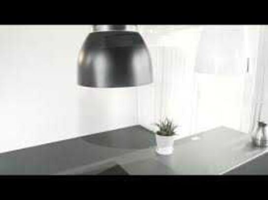 Eico Luna N, Wirehængt emhætte Sort 