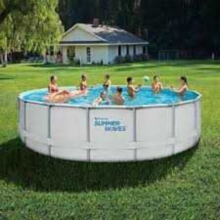 Polygroup Frame Pool med tilbehør - 27.406 liter 