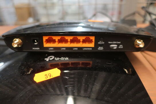 3 stk. router TP-LINK TL-MR6400